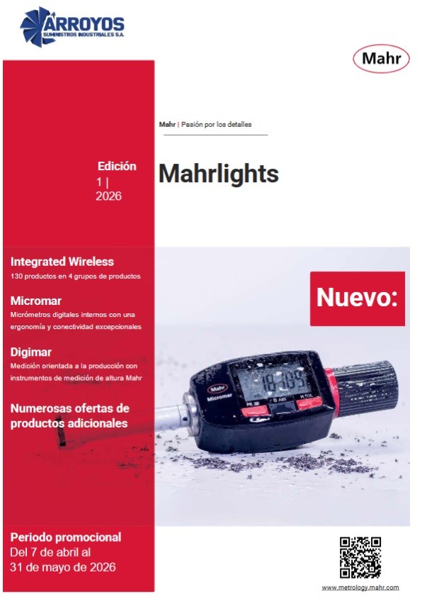 Metrología MAHR - del 7 de Abril hasta 31 de Mayo 2026